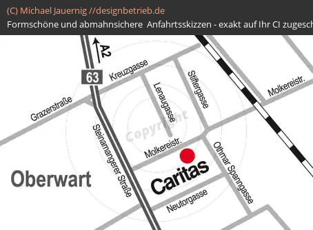 Wegbeschreibung Oberwart (Österreich) CARITAS (295)