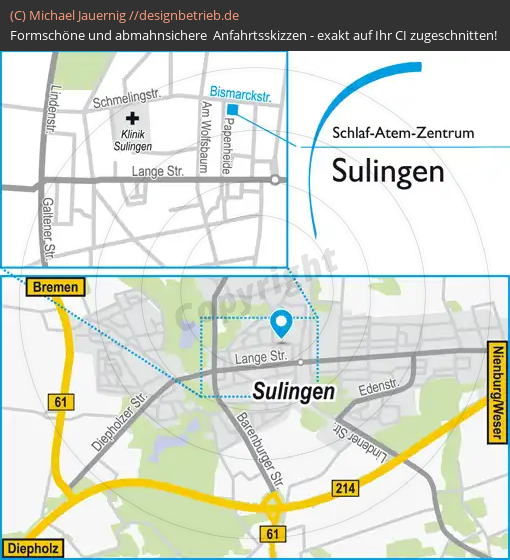 Wegbeschreibung Sulingen Schlaf-Atem-Zentrum | Löwenstein Medical GmbH & Co. KG (634)