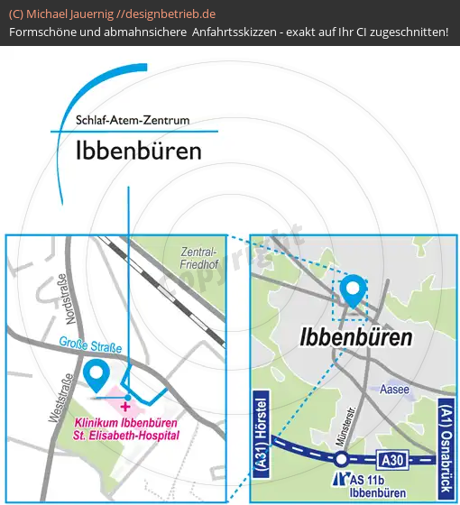 Wegbeschreibung Ibbenbüren Schlaf-Atem-Zentrum | Löwenstein Medical GmbH & Co. KG (759)