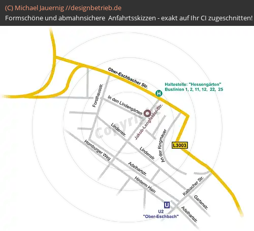 Wegbeschreibung Bad-Homburg (Detailkarte)  (14)