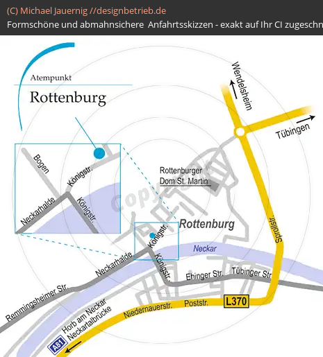 Wegbeschreibung Rottenburg Löwenstein Medical GmbH & Co. KG (145)